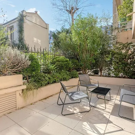 Beautiful 4p With Garden - 16th Apartman Párizs