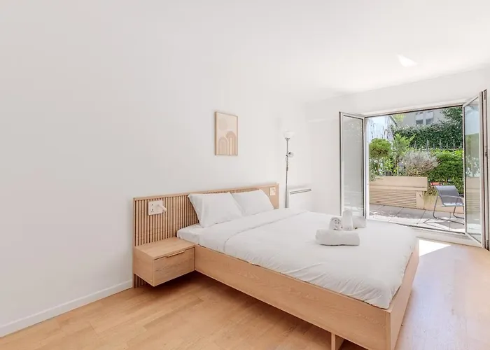 Beautiful 4p With Garden - 16th Appartement *